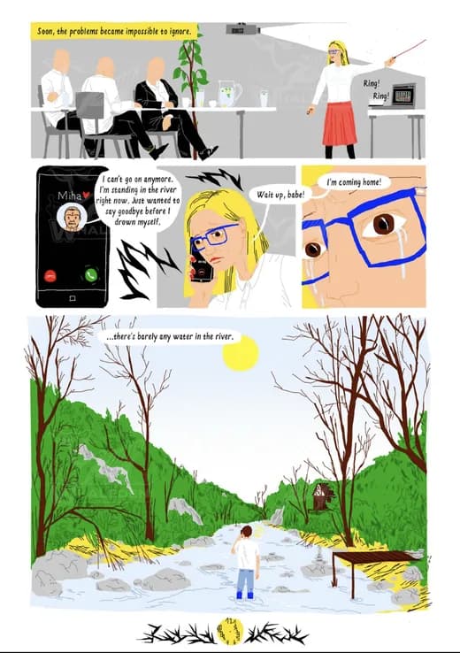 Další ukázka stránky z komiksu Mind Erased